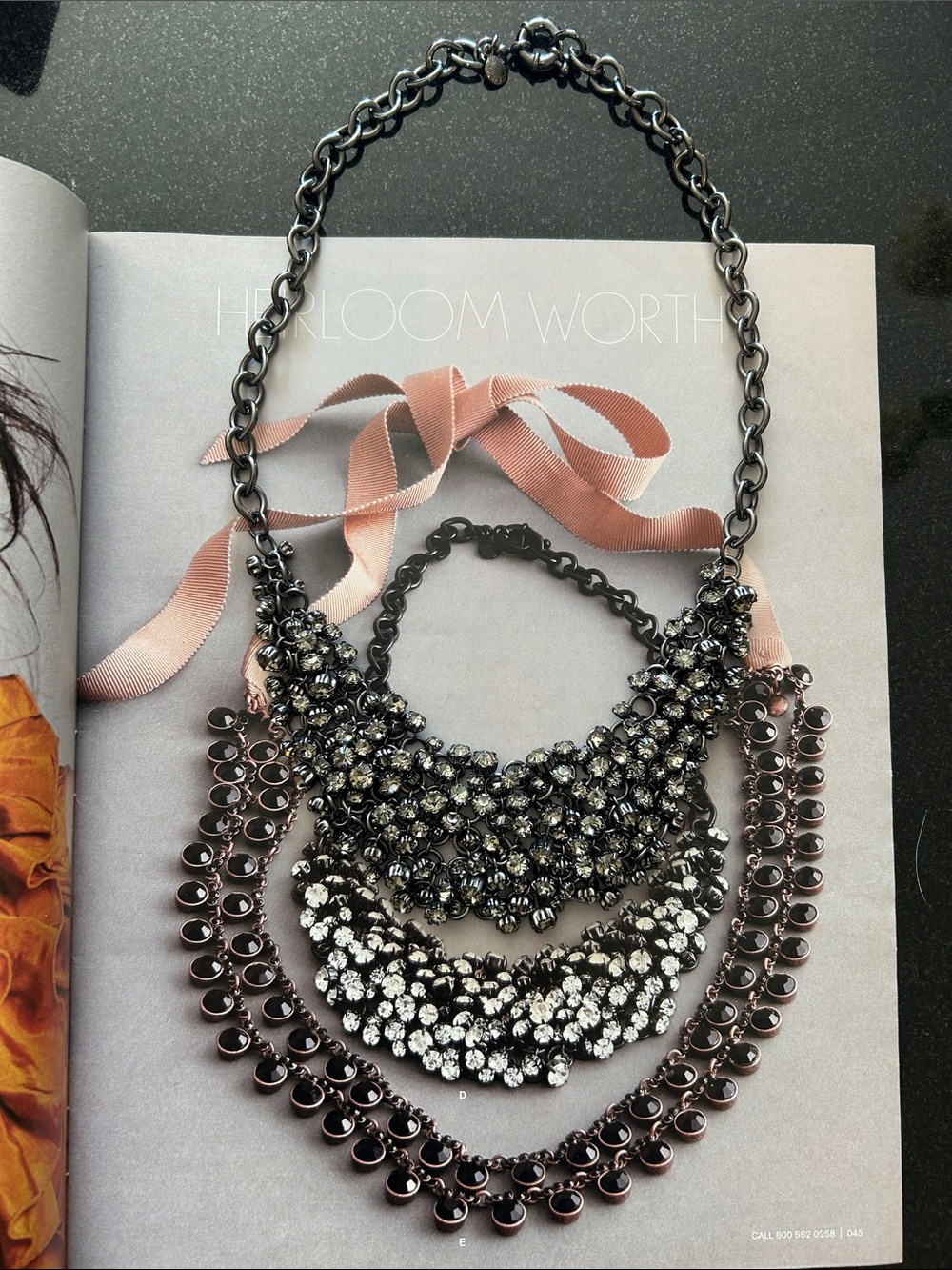 J. Crew 2009 Crystal Supernova Statement Necklace